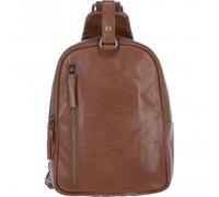 Ashwood Genuine Leather Sling Bag for Men, Compact Real Leather Crossbody Sling Bag with Zip Pockets, Minimalist Design & Adjustable Strap: 64385