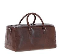 Ashwood Genuine Premium Leather Large Vintage Holdall Duffle Bag with Multiple Organiser Compartments, F-87 (Brandy)