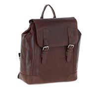 Ashwood Genuine Premium Leather Vintage Backpack Bag with Secure Padded Compartment for 15 inch Laptop & Multiple Organiser Compartments, F-86