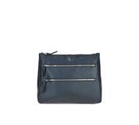 Ashwood Leather 'aintree' Genuine Leather Shoulder Bag In Navy Navy One Size
