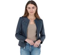 Ashwood Leather 'aliona' Real Leather Fashion Jacket Women Coat In Navy Navy 14