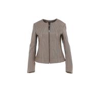 Ashwood Leather 'aliona' Real Leather Fashion Jacket Women Coat In Taupe Taupe