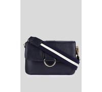 Ashwood Leather 'amore Di Cuoio' Real Leather Small Crossbody Bag In Navy Navy