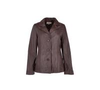 Ashwood Leather 'angela' Leather Blazer Jacket In Brown Brown