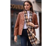 Ashwood Leather 'angela' Leather Blazer Jacket In Tan Tan
