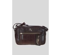 Ashwood Leather 'audrey' Leather Crossbody Bag With Adjustable Strap In Brown Brown One Size