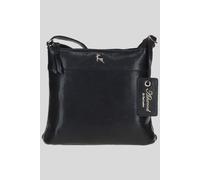Ashwood Leather 'ava' Stylish Real Leather Crossbody Bag In Black Black