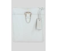 Ashwood Leather 'bella' Real Leather Crossbody Bag In Light Grey Light Grey One Size