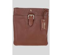 'Bella' Real Leather Crossbody Bag Ashwood Leather Tan One Size