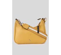 Ashwood Leather 'bella Toscana' Real Leather Crossbody Bag With Webbing Strap In Mustard Mustard