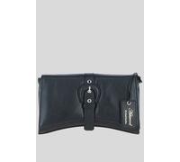 Ashwood Leather 'bellora' Real Leather Crossbody Bag In Black Black