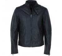Ashwood Leather Biker Jacket Black: AWM-Charli - 6XL - Leather - Black