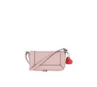 Ashwood Leather 'blossom' Flap Over Real Leather Shoulder Bag In Light Pink Light Pink