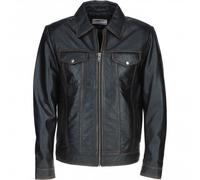 Ashwood Leather Bomber Jacket: 1896 | Becks - 5XL - Leather - Black Ruboff