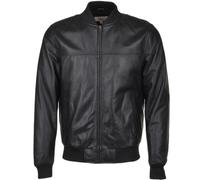 Ashwood Leather Bomber Jacket : Danny - S - Leather - Black
