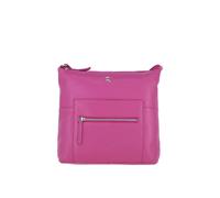 Ashwood Leather 'bondoran' Versatile Real Leather Shoulder Bag In Raspberry Raspberry One Size