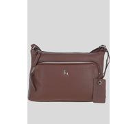 Ashwood Leather 'bristol' Real Leather Crossbody Bag In Light Brown Light Brown