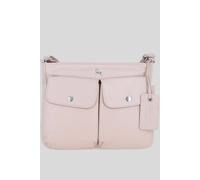 Ashwood Leather 'cardiff' Real Leather Crossbody Bag In Light Pink Light Pink One Size