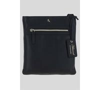 Ashwood Leather 'cienna' Real Leather Crossbody Bag In Black Black One Size