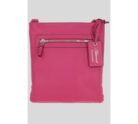 Ashwood Leather 'cienna' Real Leather Crossbody Bag In Pink Pink One Size