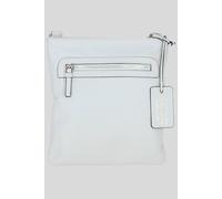 Ashwood Leather 'cienna' Real Leather Crossbody Bag In White White One Size