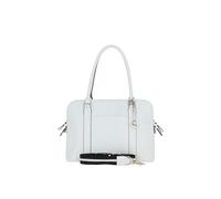 Ashwood Leather 'cuore Di Cuoio' 3 Section Large Leather Handbag In White White