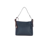 Ashwood Leather 'di Tendenza' Leather Shoulder Bag In Navy Navy One Size