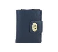 Ashwood Leather Elegant Real Leather Purse In Navy Navy One Size