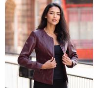 Ashwood Leather Fashion Jacket Aliona: AWL-281 - 14 - Leather - Burgundy
