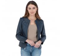 Ashwood Leather Fashion Jacket Aliona: AWL-281 - 14 - Leather - Navy Blue
