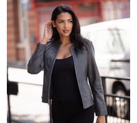 Ashwood Leather Fashion Jacket Aliona: AWL-281 - 22 - Leather - Grey