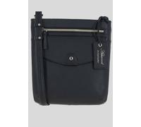 Ashwood Leather 'five Cb' Real Leather Cross Body Bag In Black Black One Size