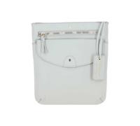 Ashwood Leather 'five Cb' Real Leather Cross Body Bag In Light Grey Light Grey One Size