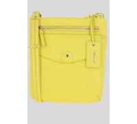 Ashwood Leather 'five Cb' Real Leather Cross Body Bag In Yellow Yellow One Size