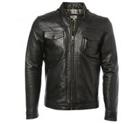 Ashwood Leather Jacket: Edinburgh - S - Leather - Black