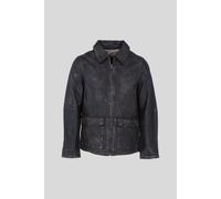 Ashwood Leather Men's 'Bronx' Genuine Leather Regular Fit Jacket with Hidden Zip in Chocolate | Size: Small Ashwood Leather Chocolate S