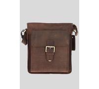 Ashwood Leather Men's Classic Leather Side Bag in Brown Ashwood Leather Brown