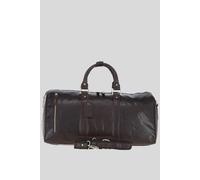 Ashwood Leather Men's Classic Leather Weekend Bag in Dark Brown Ashwood Leather Dark Brown