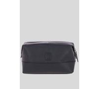 Ashwood Leather Men's 'Milo' Real Leather Washbag in Black Ashwood Leather Black One Size