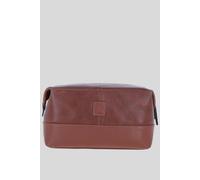 Ashwood Leather Men's 'Milo' Real Leather Washbag in Light Brown Ashwood Leather Light Brown One Size