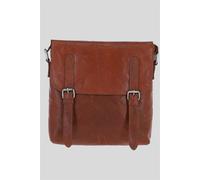 Ashwood Leather Men's 'Renato' Real Leather Vintage Flight Shoulder Bag in Tan Ashwood Leather Tan