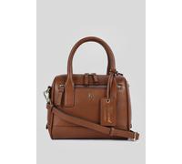 Ashwood Leather 'moda Siciliana' Real Leather Tote Crossbody Bag In Tan Tan