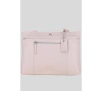 'Newport' Real Leather Multi-Pocket Shoulder Bag Ashwood Leather Light Pink One Size