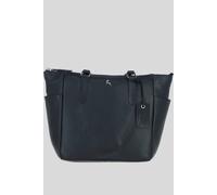 Ashwood Leather 'oxford' Elegant Real Leather Tote Bag In Black Black