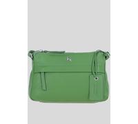 Ashwood Leather 'perth' Elegant Real Leather Crossbody Bag In Green Green