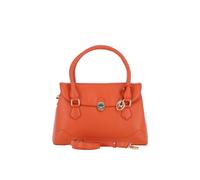 Ashwood Leather Premium Leather Shoulder Bag With Detachable Crossbody Strap In Orange Orange
