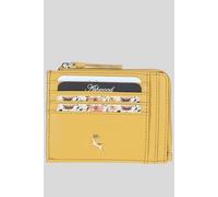 Ashwood Leather Real Leather Small Purse With Rfid Protection In Yellow Yellow