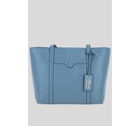 Ashwood Leather 'rosara' Real Leather Shoulder Bag In Blue Blue One Size