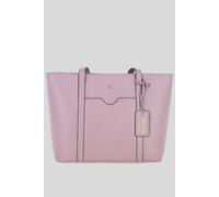Ashwood Leather 'rosara' Real Leather Shoulder Bag In Rose Rose