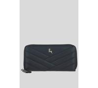 'Seraphina' Real Leather Purse with RFID-Protection Ashwood Leather Black One Size